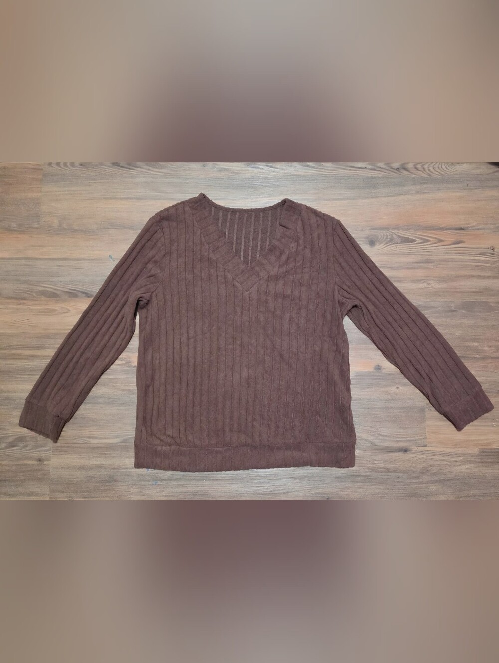 Shein Curve long sleeve vneck sweater